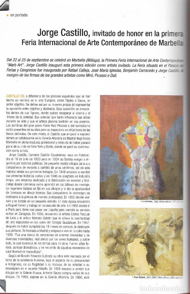 Otros objetos de arte: JORGE CASTILLO Revisart Marbella 2005 - Foto 2