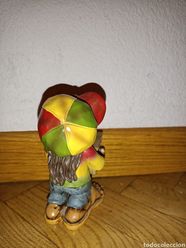 Otros objetos de arte: Mu&ntilde;eco de estilo jamaicano Marihuana - Foto 3