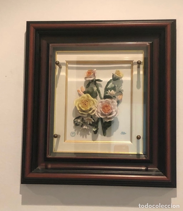 Otros objetos de arte: Cuadro Porcelana Capodimonte - Foto 1