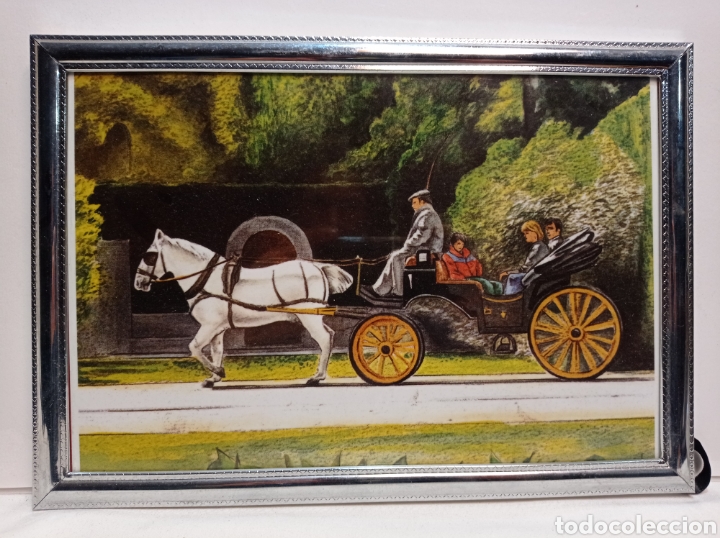 Otros objetos de arte: L&Aacute;MINA ENMARCADA CON CRISTAL - Foto 1