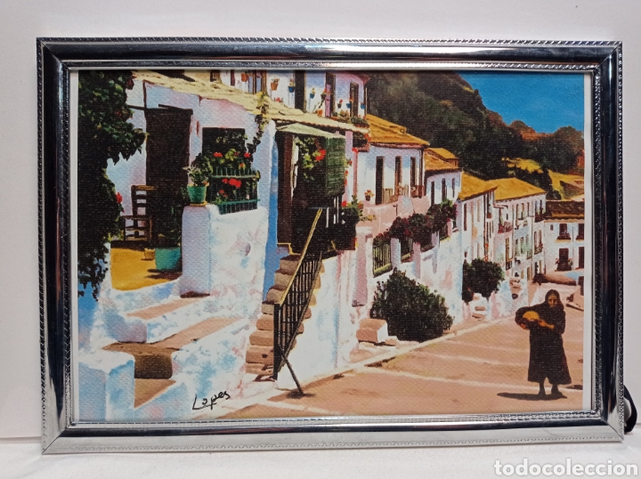 Otros objetos de arte: L&Aacute;MINA ENMARCADA CON CRISTAL - Foto 1