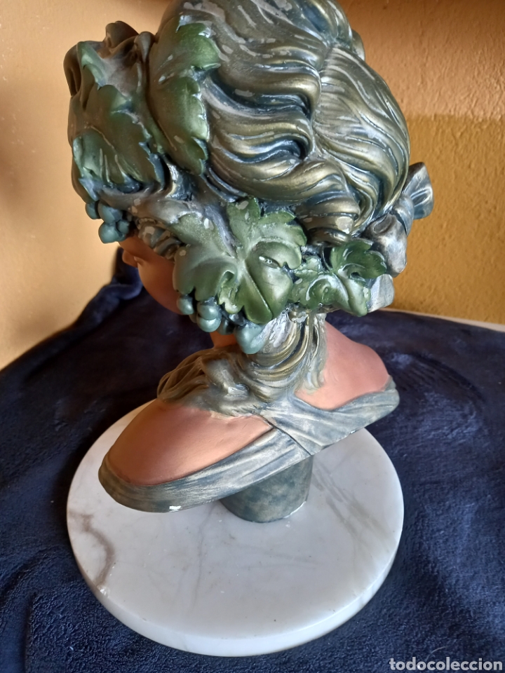 Otros objetos de arte: BONITO BUSTO MUJER ALEGORIA A LA VENDIMIA - Foto 17