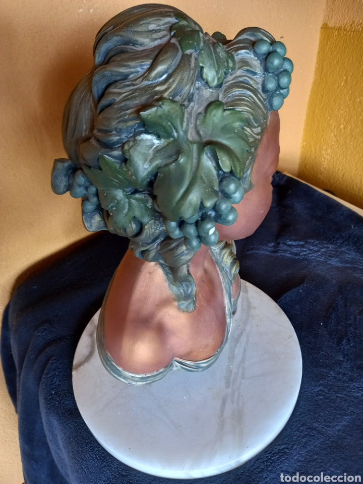 Otros objetos de arte: BONITO BUSTO MUJER ALEGORIA A LA VENDIMIA - Foto 18