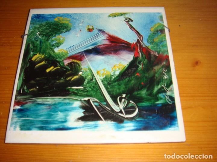 Otros objetos de arte: AZULEJO PINTADO - Foto 1