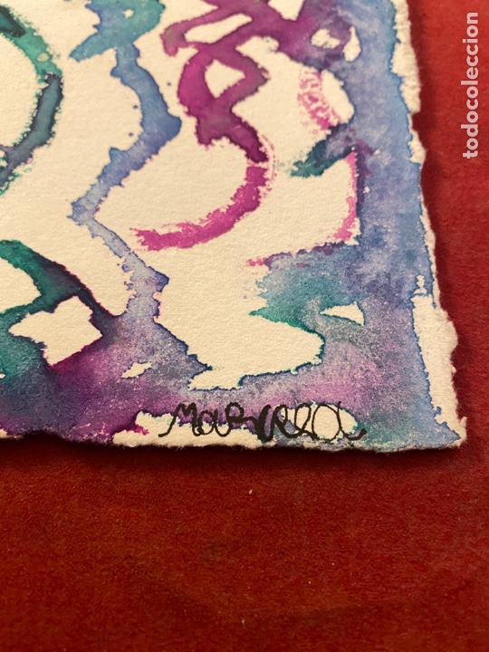 Otros objetos de arte: Acuarela firmada Marcela - Foto 2