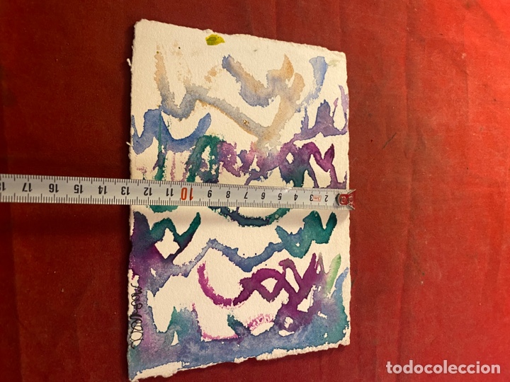 Otros objetos de arte: Acuarela firmada Marcela - Foto 3