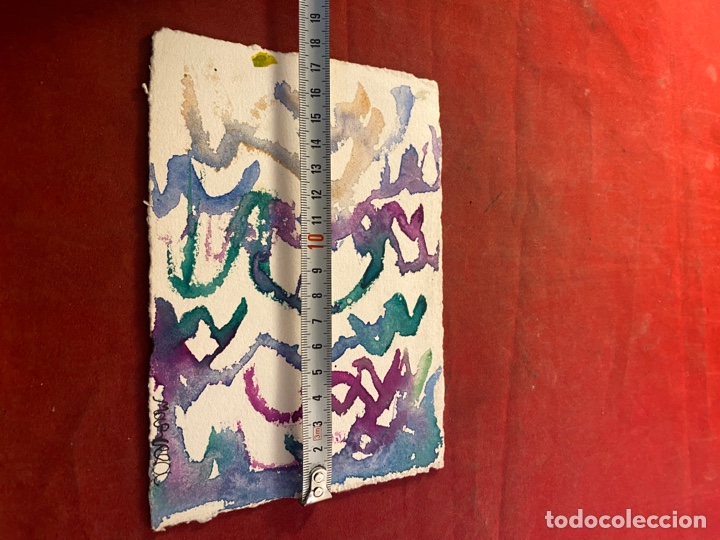 Otros objetos de arte: Acuarela firmada Marcela - Foto 4