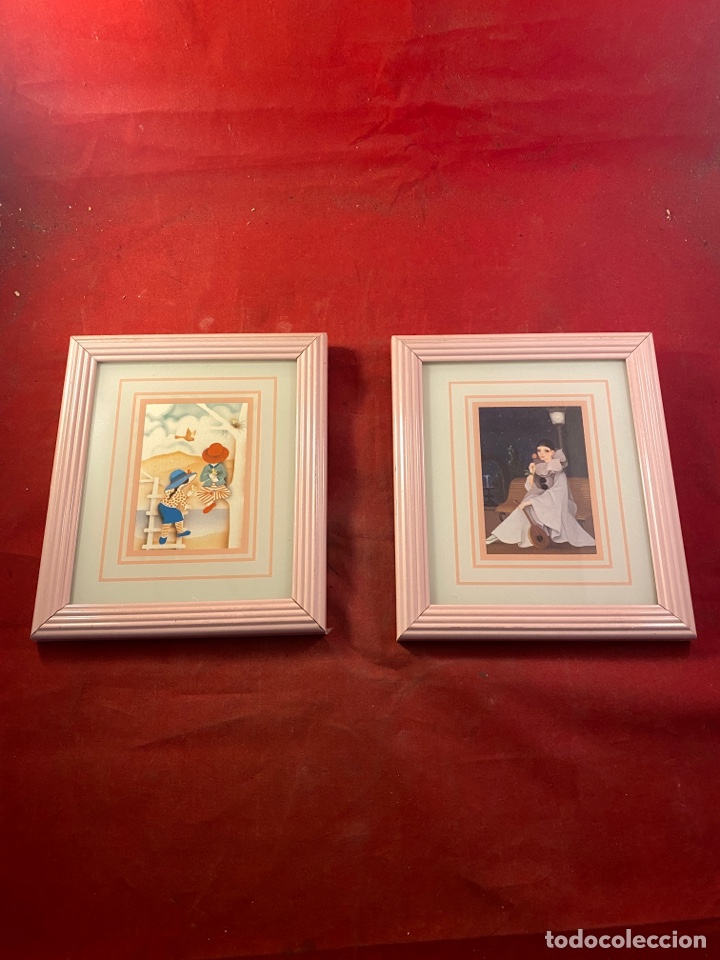 Otros objetos de arte: Pareja de cuadritos - Foto 1