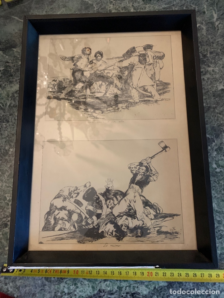 Otros objetos de arte: Cuadro reproducci&oacute;n De Goya - Foto 2