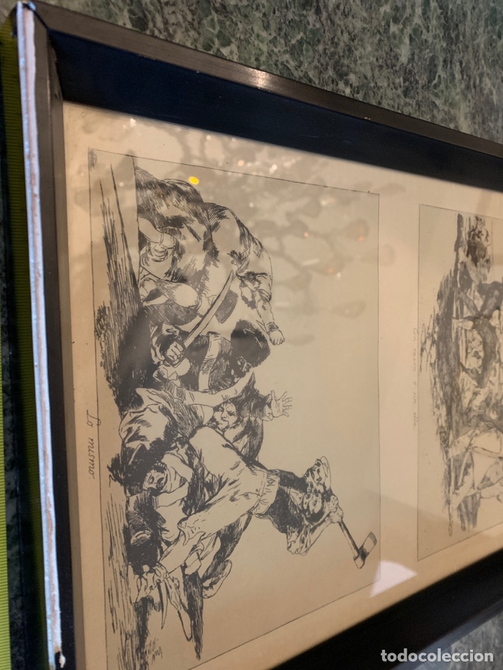 Otros objetos de arte: Cuadro reproducci&oacute;n De Goya - Foto 3