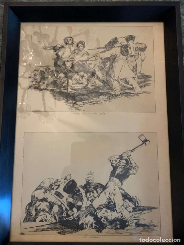 Otros objetos de arte: Cuadro reproducci&oacute;n De Goya - Foto 4
