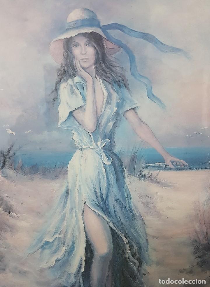 Otros objetos de arte: Cuadro imagen mujer - Foto 2