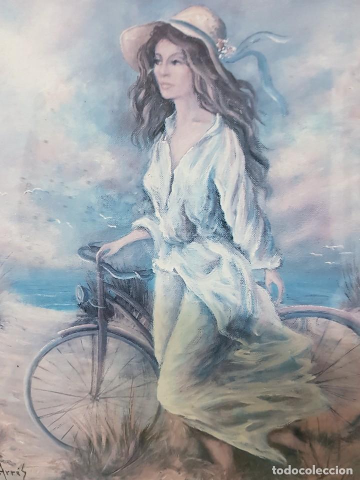 Otros objetos de arte: Cuadro imagen mujer - Foto 2