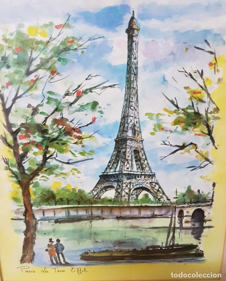 Otros objetos de arte: Cuadro imagen Par&iacute;s. Torre Eiffel. - Foto 2