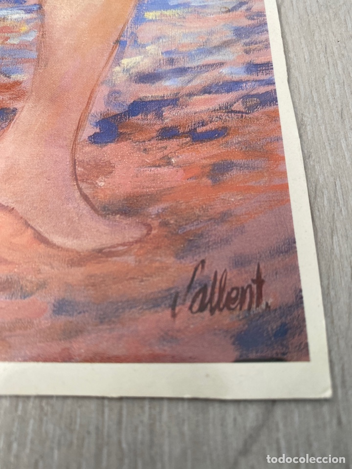 Otros objetos de arte: LAMINA PINTOR SALLENT - Foto 4
