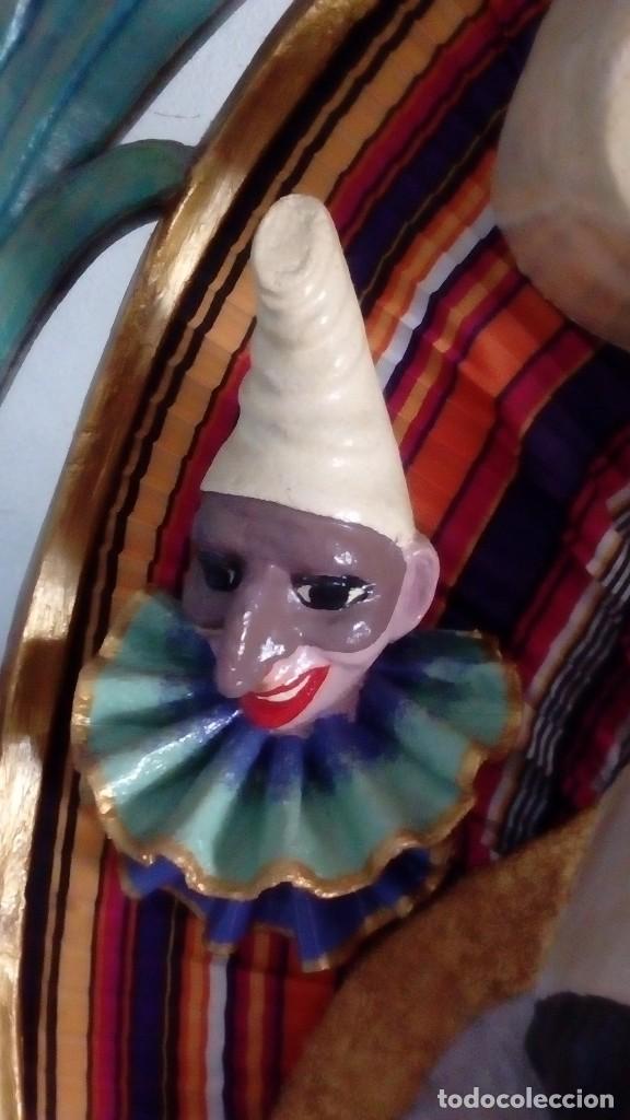 Otros objetos de arte: Obra Art&iacute;stica en Relieve del Dios Momo del Carnaval - Foto 3