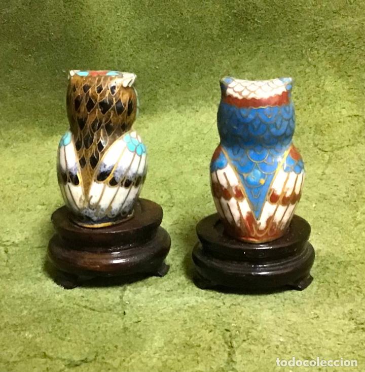 Otros objetos de arte: B&Uacute;HOS, ESMALTE CLOISONN&Eacute; - Foto 2