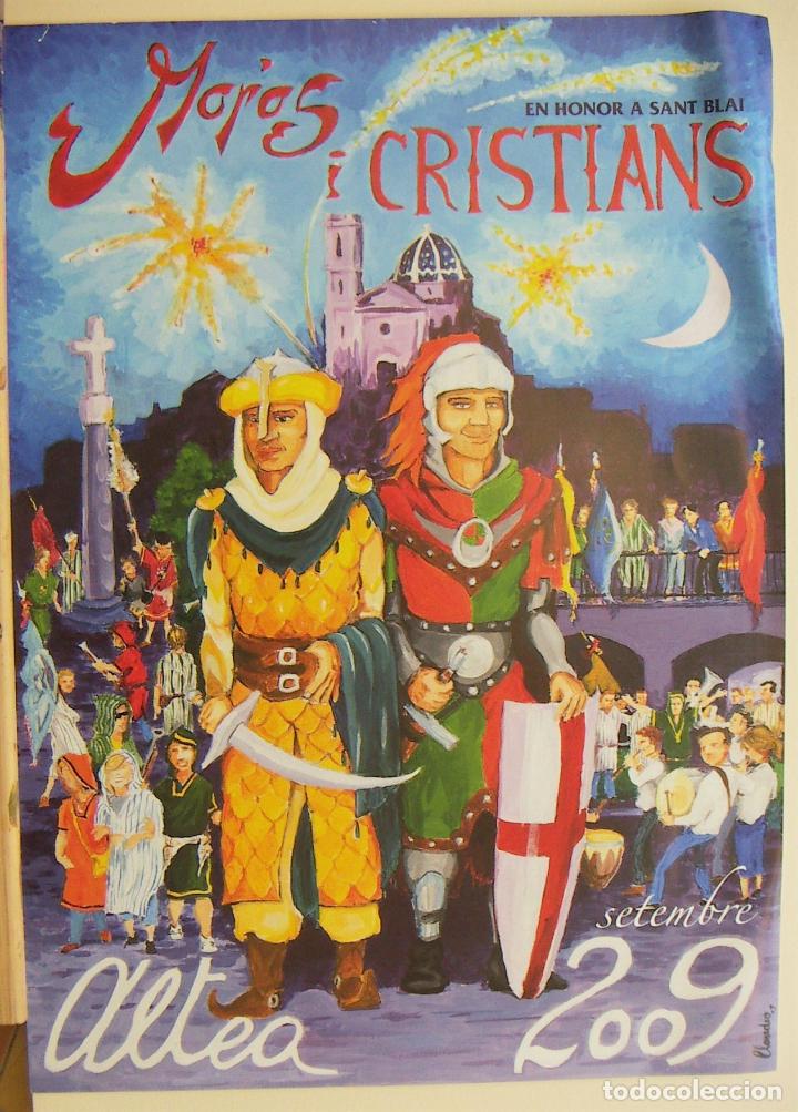 Otros objetos de arte: CARTEL DE ALTEA MOROS Y CRISTIANOS 2009 - Foto 1