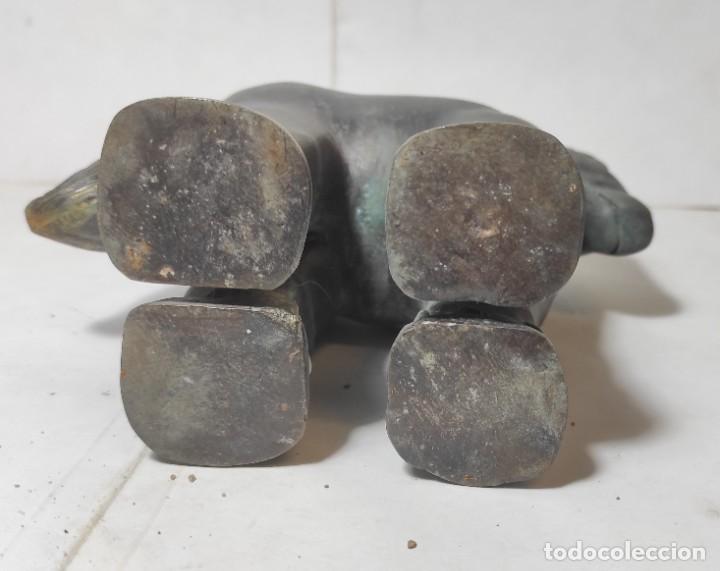 Otros objetos de arte: CABALLOS ESTILO BOTERO. FIGURAS DE METAL. - Foto 13