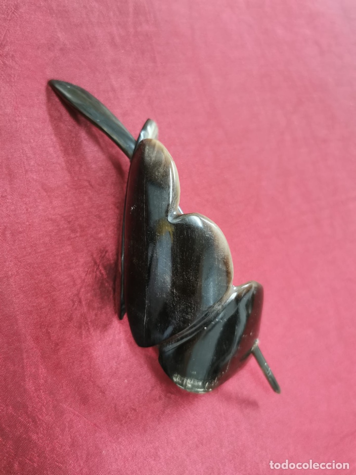 Otros objetos de arte: Prendedor de pelo de cuerno de &ntilde;u - Foto 3