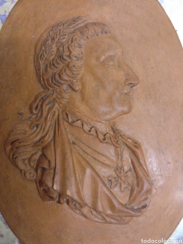 Otros objetos de arte: CUADRO BUSTO LUIS XVI - Foto 2