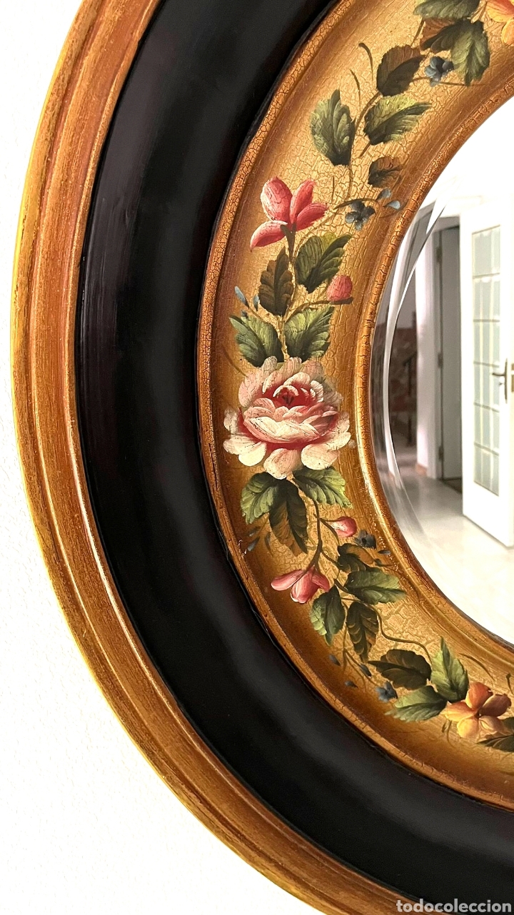 Otros objetos de arte: Espejo bisel madera - Foto 4