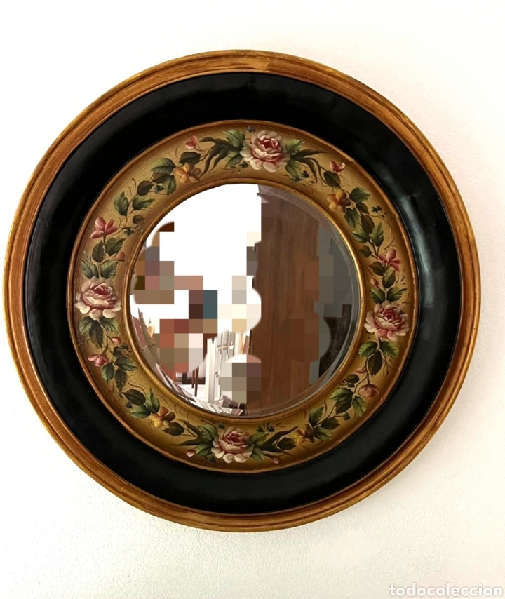 Otros objetos de arte: Espejo bisel madera - Foto 1