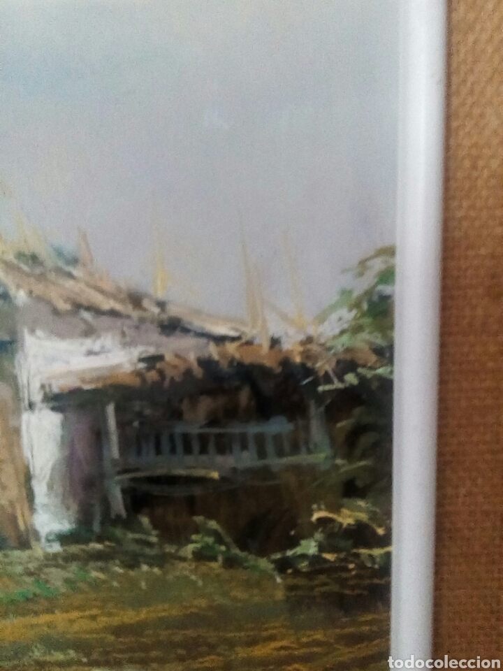 Otros objetos de arte: Cuadro &rdquo;Barraca&rdquo; 43/36 cm - Foto 3