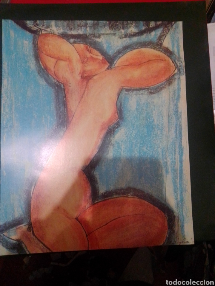 Otros objetos de arte: Lamina Modigliani 28,5*23 - Foto 1