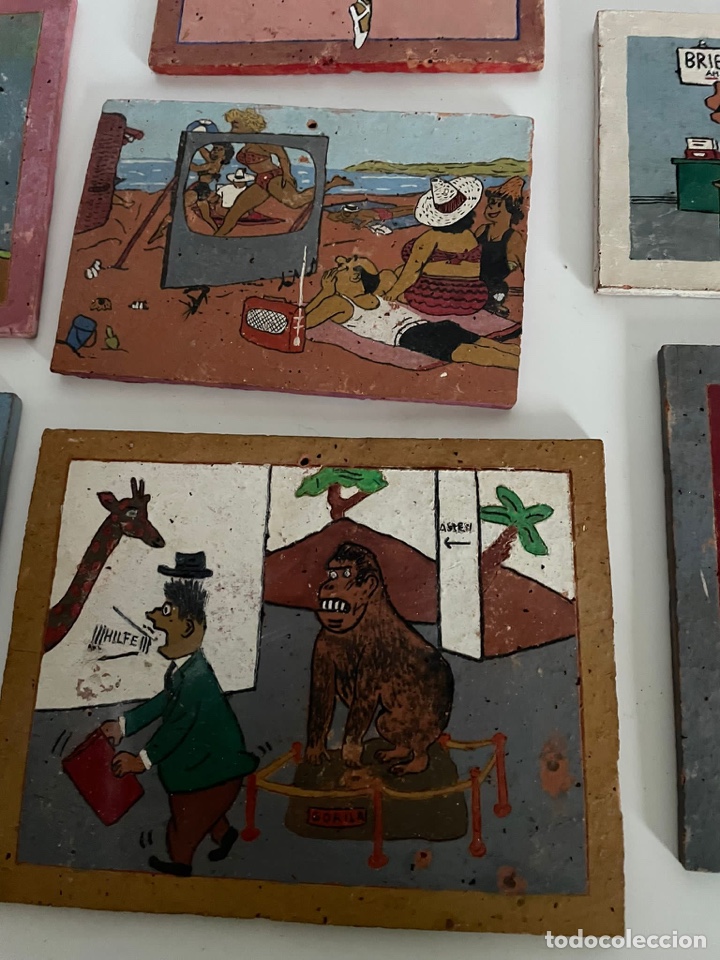 Otros objetos de arte: Lote de cuadros en azulejo - Foto 4
