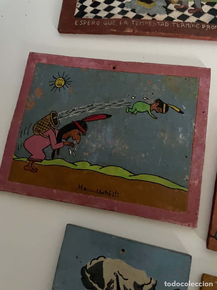 Otros objetos de arte: Lote de cuadros en azulejo - Foto 6