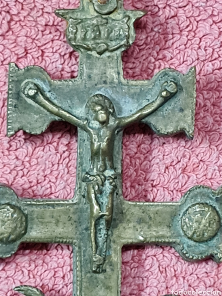 Otros objetos de arte: Antigua cruz de Caravaca - Foto 3