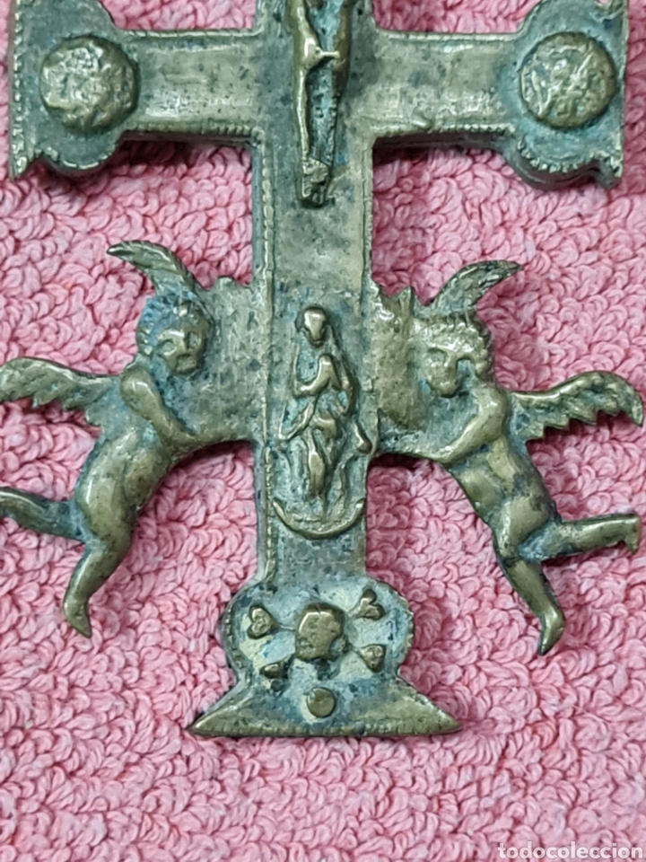 Otros objetos de arte: Antigua cruz de Caravaca - Foto 4