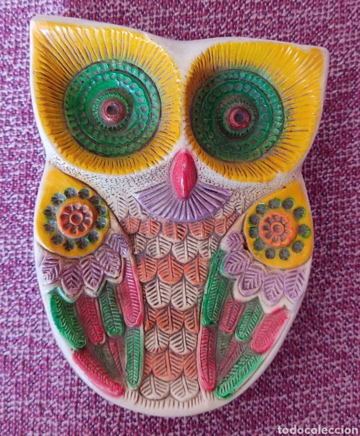 Otros Objetos de Arte: B&uacute;ho de cer&aacute;mica convento Jes&uacute;s maria