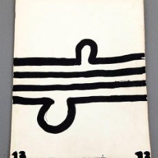 Varios objetos de Arte: JOSEP MARIA GIL GUITART Y MANUEL FORASTER I GIRAVENT - 1969 - DÍPTICO ORIGINAL. Lote 326919693