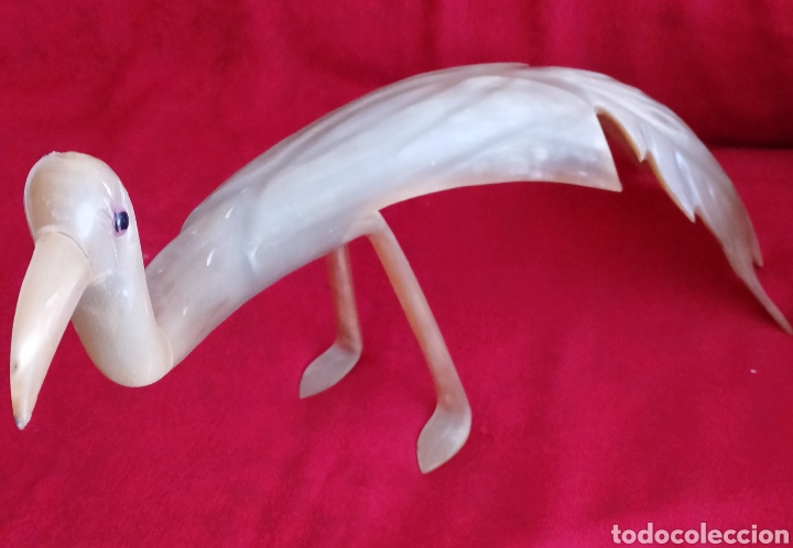 Otros objetos de arte: Dos P&aacute;jaros Asta de Toro. - Foto 10