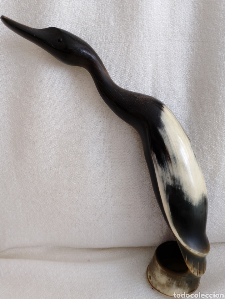 Otros objetos de arte: Dos P&aacute;jaros Asta de Toro. - Foto 13