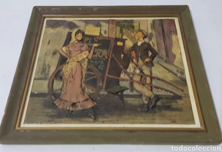 Otros objetos de arte: Cuadro - en relieve - car219 - Foto 1