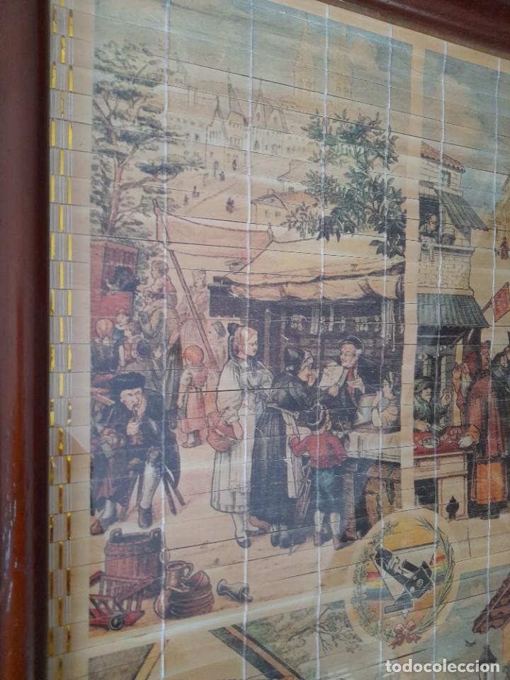 Otros objetos de arte: Representaci&oacute;n del comercio de las gafas antiguamente - Foto 2