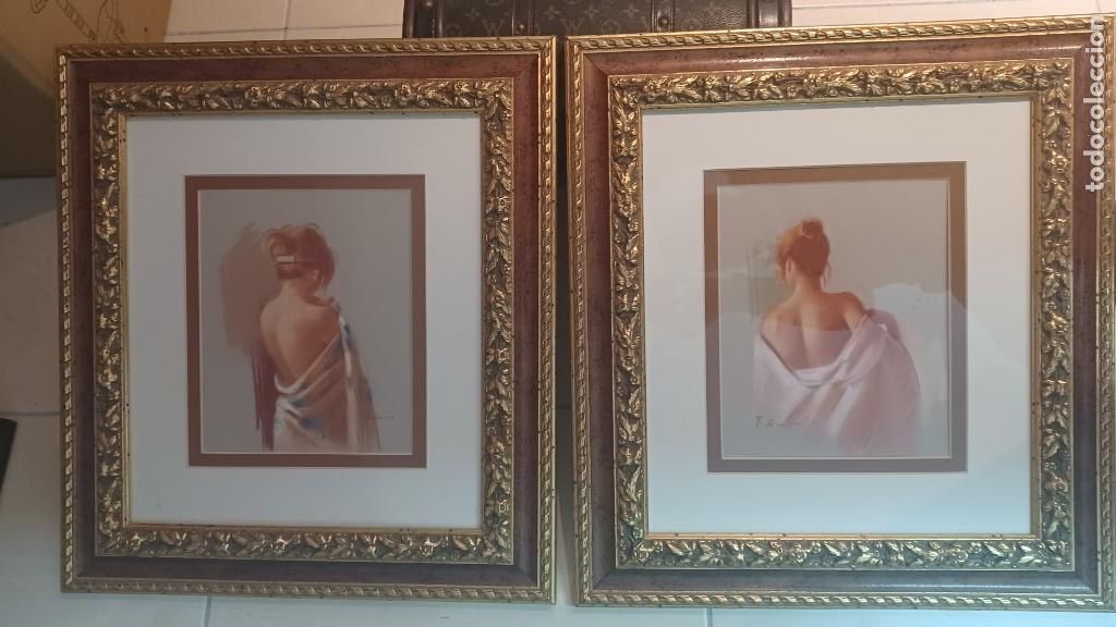 Otros objetos de arte: Cuadro F. GARCIA - Foto 1