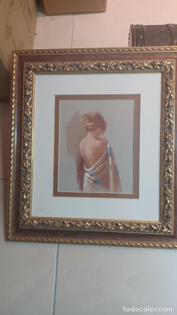 Otros objetos de arte: Cuadro F. GARCIA - Foto 2