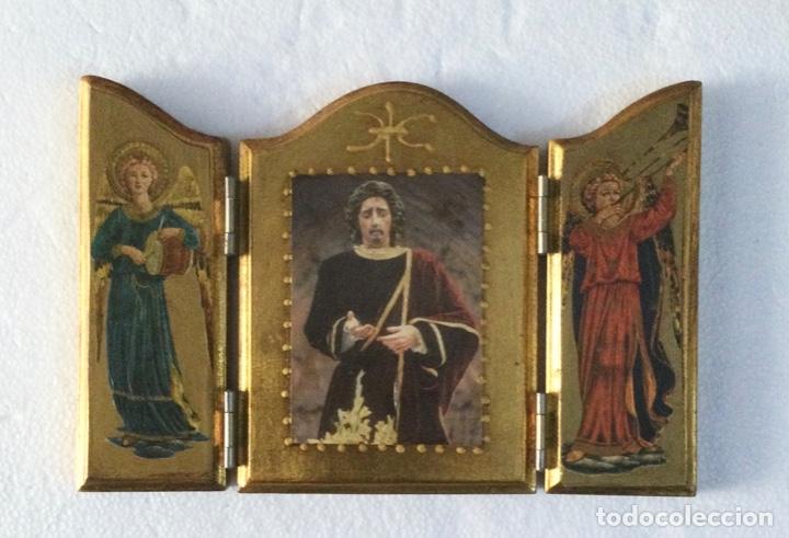 Otros objetos de arte: Tr&iacute;ptico. San Juan Evangelista. Le&oacute;n - Foto 1