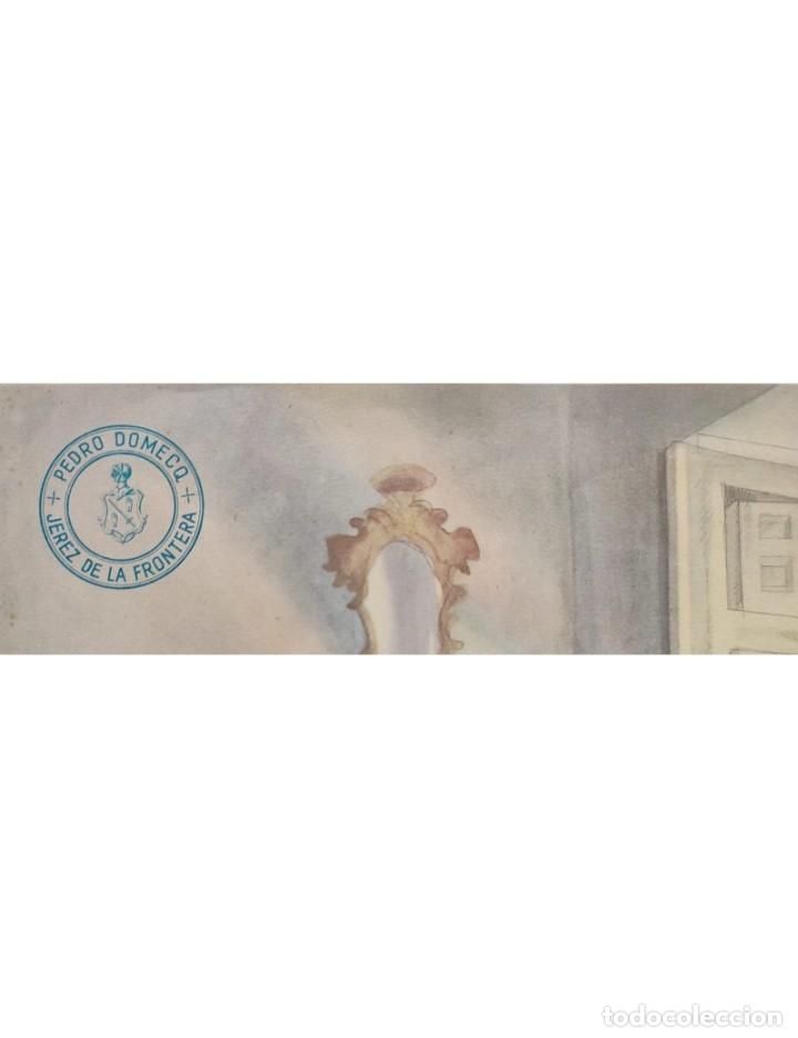 Otros objetos de arte: S&aacute;enz de Tejada, C. Calendario bodegas Pedro Domecq (0002) - Foto 4