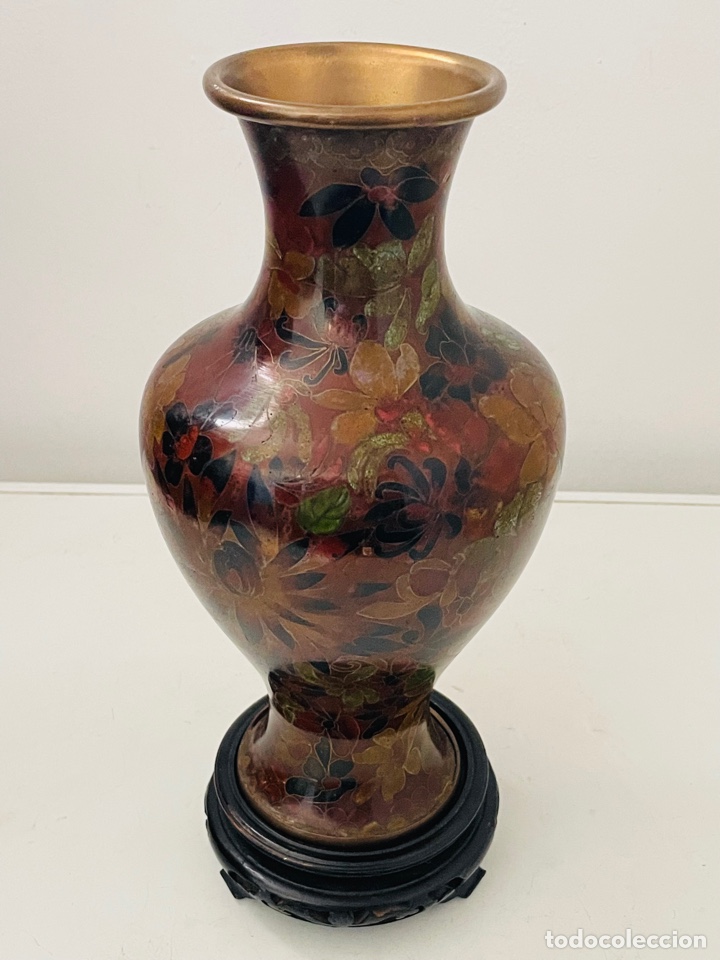 Otros objetos de arte: Cloisonne Jarron - Foto 2