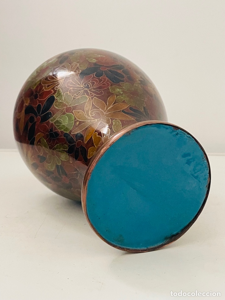 Otros objetos de arte: Cloisonne Jarron - Foto 4