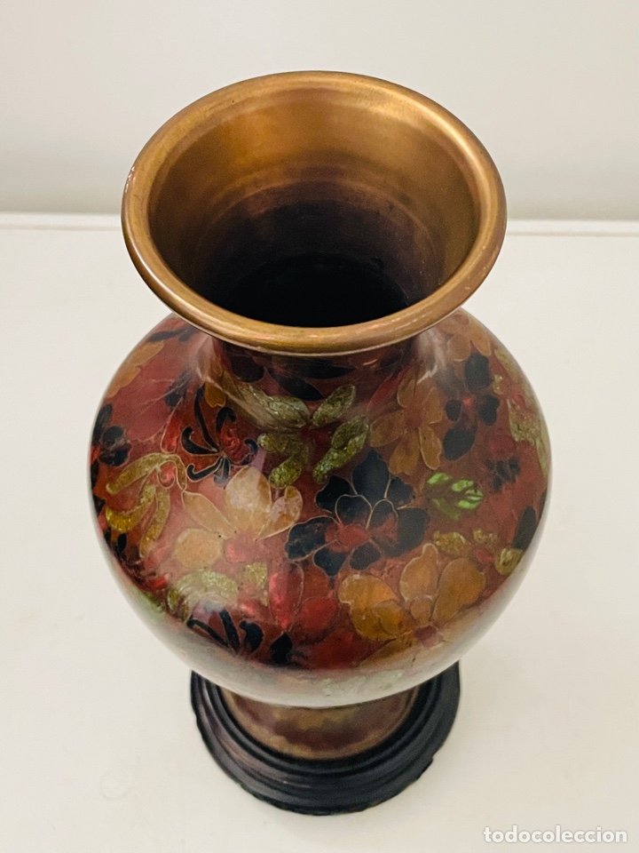 Otros objetos de arte: Cloisonne Jarron - Foto 8