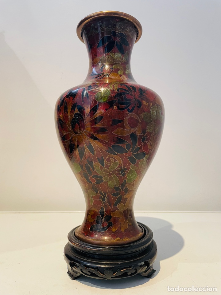 Otros objetos de arte: Cloisonne Jarron - Foto 11