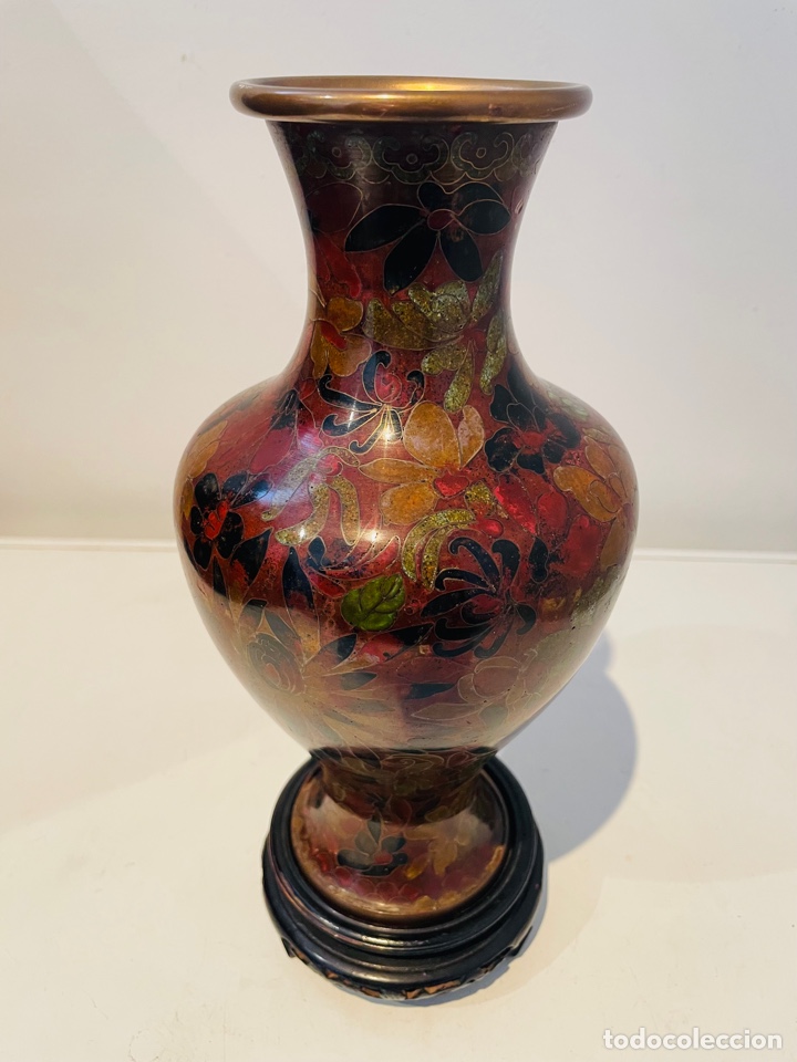 Otros objetos de arte: Cloisonne Jarron - Foto 12