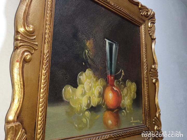 Otros objetos de arte: Bonito Cuadro en dorado bodeg&oacute;n frutas - Foto 11