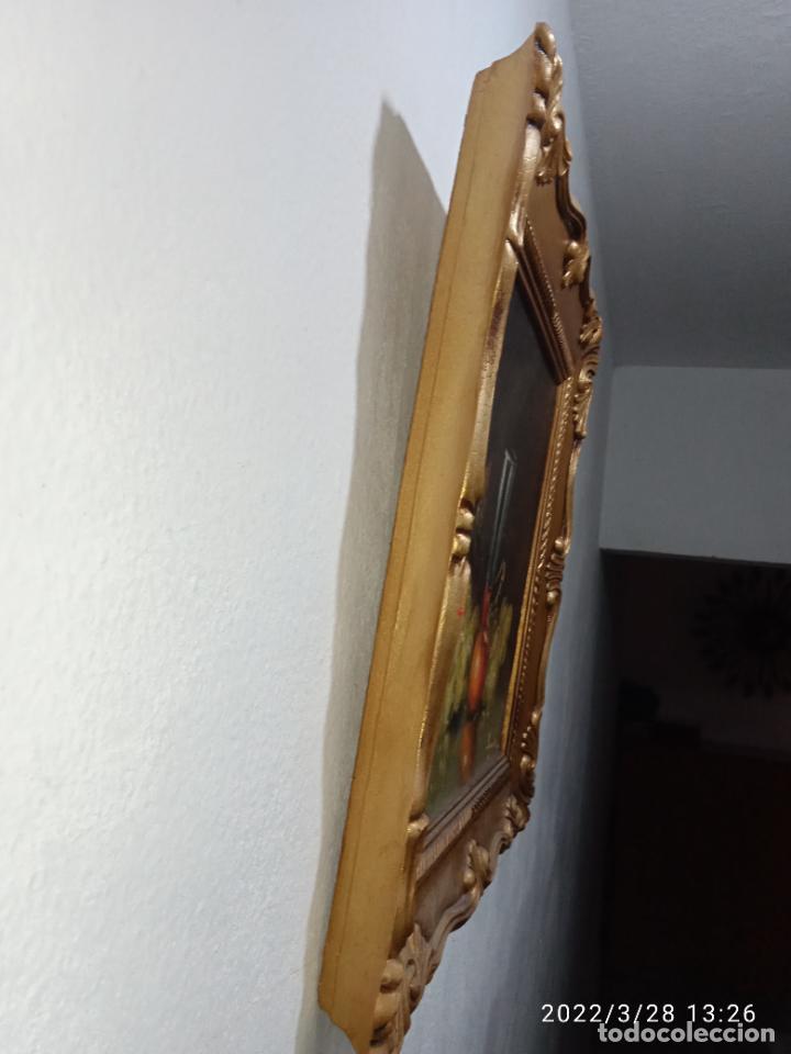 Otros objetos de arte: Bonito Cuadro en dorado bodeg&oacute;n frutas - Foto 12